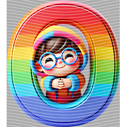 Cartoon letters-CL 564